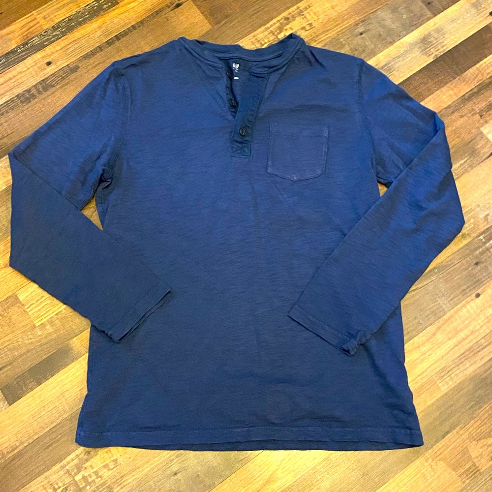 Gap Boys Long Sleeve Henley